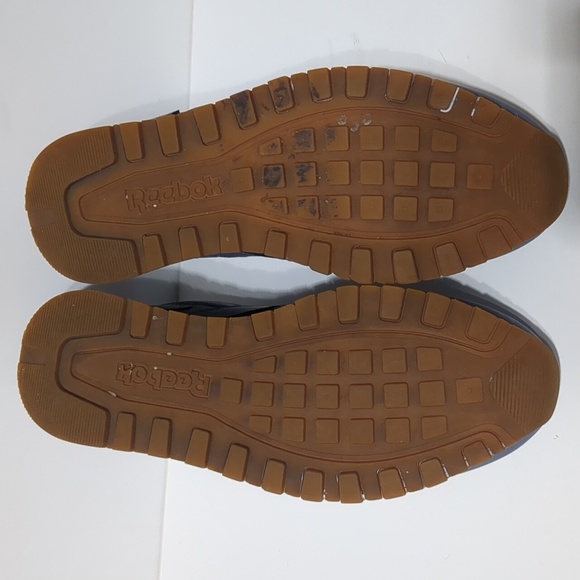 Reebok Womens 8.5 Classic Harman Run Shoes Cool Shadow White Grey - Picture 7 of 8